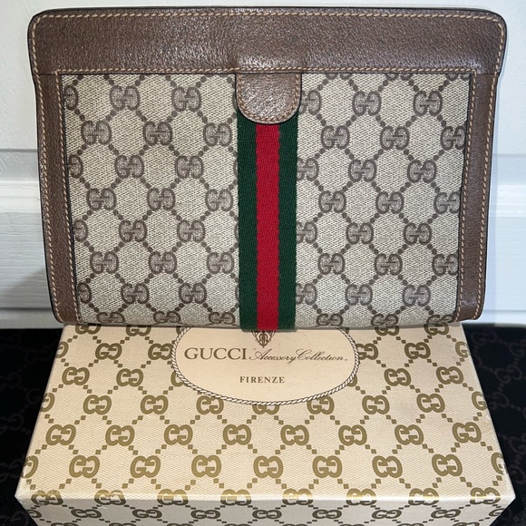 Gucci Handbags - Vintage Gucci Clutch